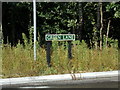 TG1817 : Green Lane sign by Geographer