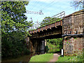 Bridge across the canal near Little Haywood in Staffordshire