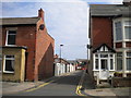 Back lane off Eastbourne Gardens, Whitley Bay