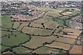 Cropmarks on the Meads between Durleigh Brook and Hamp Brook: aerial 2019