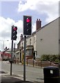 UK Red Traffic Light