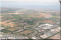 River Parrett and Castlefield Industrial Estate, Bridgwater: aerial 2019 (2)