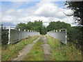 Bridge over the motorway at East Cowick