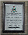 SK9479 : RAF Scampton memorial in Scampton church by Adrian S Pye