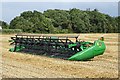 Combine harvester grain platform