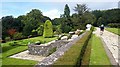 The gardens at Glenapp Castle hotel