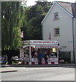 Refreshments stall, Avon Place, Pewsey