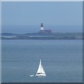 NU2438 : Longstone and other Farne Islands by DS Pugh