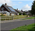 Rooftop solar panels, Swan Meadow near Pewsey