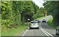 SP3766 : B4455 Fosse Way heading north by Robin Webster
