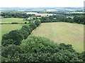 SK4098 : View south from the top of Hoober Stand by Christine Johnstone