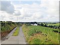 The southern section of the Coach Road before it descends to join the A29