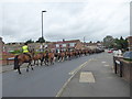 TQ4576 : The King's Troop, Royal Horse Artillery in Welling by Marathon