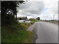 Approaching the Tullyvallen  Aggregate Quarry entrance on the Cullyhanna Road