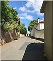 Nearing the summit of Forder Lane, Bishopsteignton