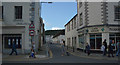 NX9718 : Queen Street seen from Lowther Street, Whitehaven by habiloid