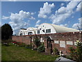 Shepperton Studios seen from St Mary