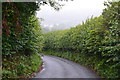 View down Hilling Lane