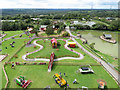 SN1108 : View over the play area at Folly Farm by Gareth James