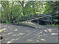 A footbridge over Black Brook in the Stanley Valley Country Park