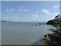 Coastal scene at Abersoch