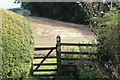 Footpath gate off drive to Pandy House