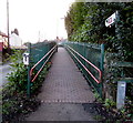 Path to Caergwrle railway station, Flintshire