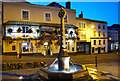 Frome Market Place at Night