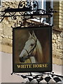 Sign for the White Horse, Silverstone