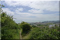 View over Folkestone from 