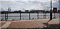 Old Trafford Skyline from Salford Quays Waterfront