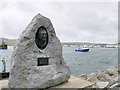Q4400 : Charles Haughey Memorial at Dingle Harbour by David Dixon
