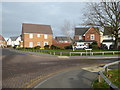 The junction of Rounds Road and Popert Drive, Worcester