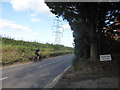 Cyclist on the B2146