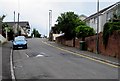ST1495 : Gelligaer Road speed bumps, Cefn Hengoed by Jaggery
