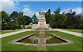 War Memorial and pond