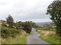 The Drumilly Road junction on the Barr Road