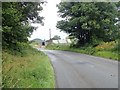 Disused farm sheds on the B134 (Mountain Road) south of cross roads with the A25