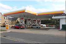 TL3172 : Shell petrol station on Houghton Road, St Ives by David Howard