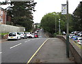 Park Road bus stop near Hengoed railway station