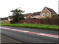 Houses on the east side of Sorrel Drive, Penpedairheol 