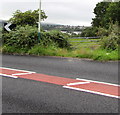 Field gate on the west side of Hengoed Road south of Penpedairheol