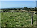 Farmland below the Bryngwyn Branch slate trail