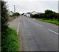 Start of the pavement alongside the B4265, Wick