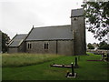 SS9272 : North side of St James Church, Wick, Vale of Glamorgan by Jaggery
