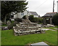 Remains of a medieval preaching cross, Wick, Vale of Glamorgan