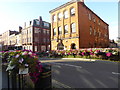 Flower display on Ludgate Hill, Birmingham