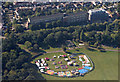 Forster memorial park from the air