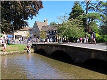 SP1620 : Bridge over the River Windrush in Bourton-on-the-Water by Steve Daniels