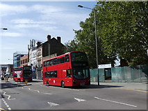 TQ3289 : Site of West Green Station London N15 by John Kingdon